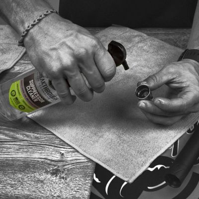 Image showing  New Suppressor Cleaner, 16 oz., Clear