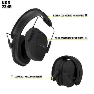 Image showing  Shield Passive Earmuff, Midnight Gray