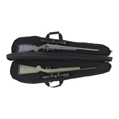 Image showing  Rocky Double Rifle Case, Black and Tan