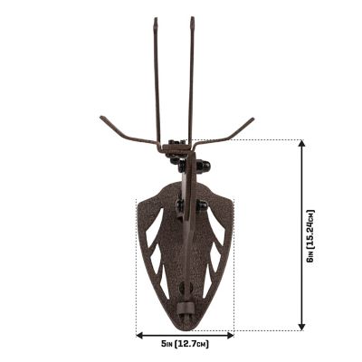 Image showing  New EZ Mount Trophy Skull Hanger, Brown