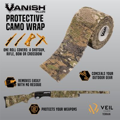 Image showing  New Protective Camo Wrap, 2.5 in. x 15 ft., Veil Camo