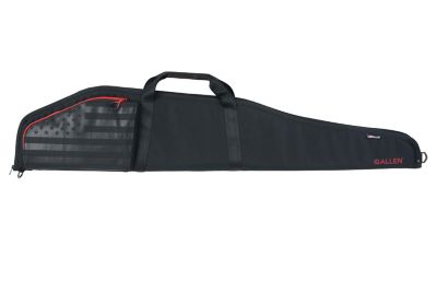 Image showing  Lincoln 48 in. Lockable Rifle Case, Black with Flag