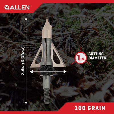 Image showing  Impact Fixed Blade Broadhead, 100 Grain, 3 Pack