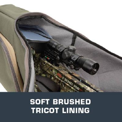 Image showing  Copperhead Crossbow Case, Fits 15 in. Scoped Crossbows, 38 in. x 16, in. Olive and Tan