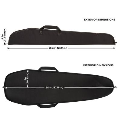 Image showing  54 in. Durango Shotgun Case, 2 pk., Black