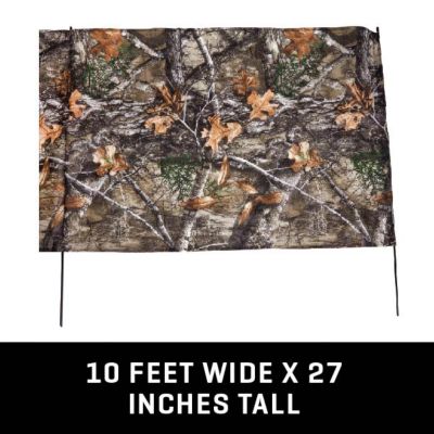 Image showing  Stake-Out Blind, 10 ft. x 27 in., Realtree Edge