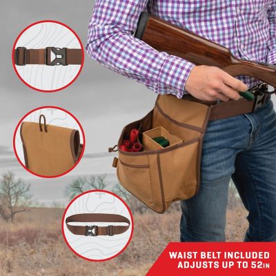 Image showing  Rival Double Compartment Shell Bag & 52 in. Waist Belt, Tan