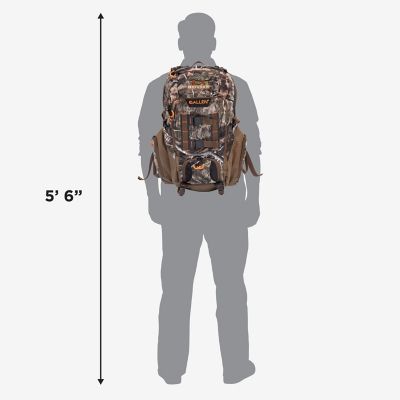 Image showing  Gear Fit Pursuit Bruiser Camo Deer Hunting Backpack for Men and Women Rifle and Bow Carry Bag