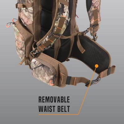 Image showing  Gear Fit Pursuit Bruiser Camo Deer Hunting Backpack for Men and Women Rifle and Bow Carry Bag