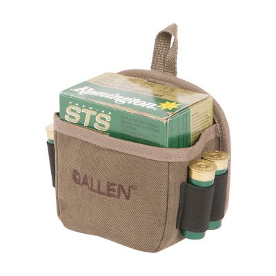 Image showing  Select Canvas Double Box Shell Carrier, Holds 50-Shotgun Shells,Tan