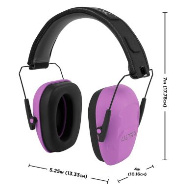 Image showing  Shield Passive Earmuff, Plum