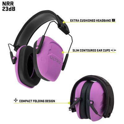 Image showing  Shield Passive Earmuff, Plum