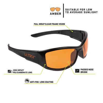 Image showing  Sync Safety Glasses, Amber