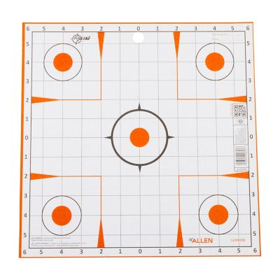 Image showing  Paper Shooting Targets, 12 in. Square Sight-In Grid Targets, 26 pk.