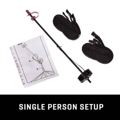 Image showing  Instant Roof Tree Stand Umbrella - Large Umbrella with Realtree Edge Camo - Durable and Portable Hunting Umbrella