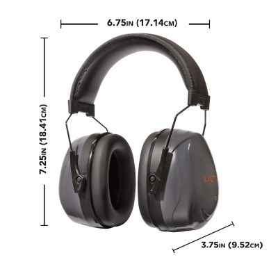 Image showing  Heavy Sound Defender Passive Earmuff, Gray