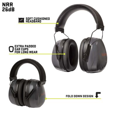 Image showing  Heavy Sound Defender Passive Earmuff, Gray