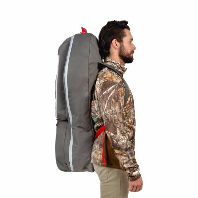 Image showing  Krait Soft Shell Crossbow Case, 37 in. x 19.5, in. Gray and Red