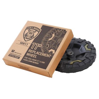 Image showing  11 in. Replacement Free/Non-Drive Wheel for Full Boar 21 in. Li-Ion Lawn Mower