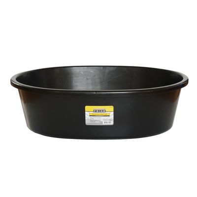 Image showing  15 gal. Plastic Oval Stock Tank, Black