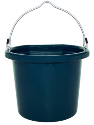 Image showing  5 gal. Flatback Bucket, Hunter Green