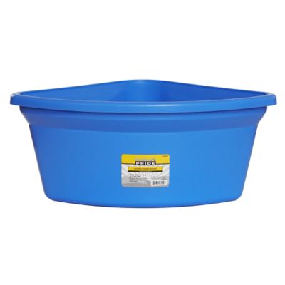 Producer's Pride 6 gal. Corner Feeder Bucket, Blue