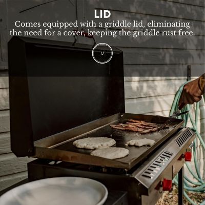 Image showing 5 th Gas One Propane Double Burner Removable Flat Top