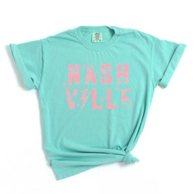 Simply Sage Market Pink Nashville Garment Dyed T-Shirt