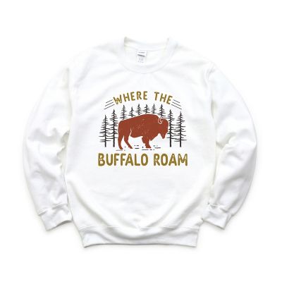 Simply Sage Market Where the Buffalo Roam Sweatshirt