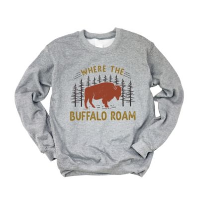 Simply Sage Market Where the Buffalo Roam Sweatshirt