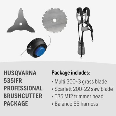Image showing 9 th Husqvarna 535iFR 17.7 in. 40V Cordless String Trimmer, Battery and Charger Not Included