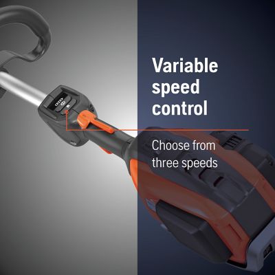 Image showing 6 th Husqvarna 525iLST 40V Straight Shaft Cordless String Trimmer, Battery and Charger Not Included