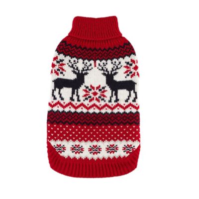 Hip Doggie Fair Isle Sweater for Dogs