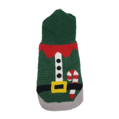 Hip Doggie Chenille Elf Hoodie for Dogs