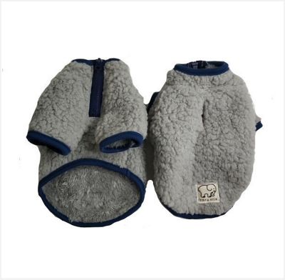 Hip Doggie Sherpa Fleece Half Zip Pullover for Dogs