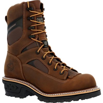 Georgia Boot Men's LTX Logger 9 in. Brown GB00617 at Tractor Supply Co