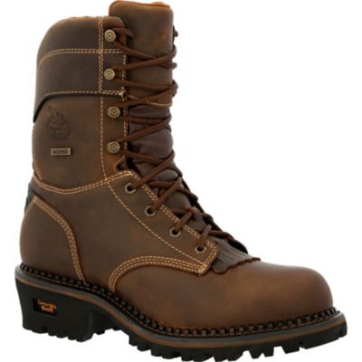 Georgia Boot Men's LTX Logger 9 in. Brown GB00491