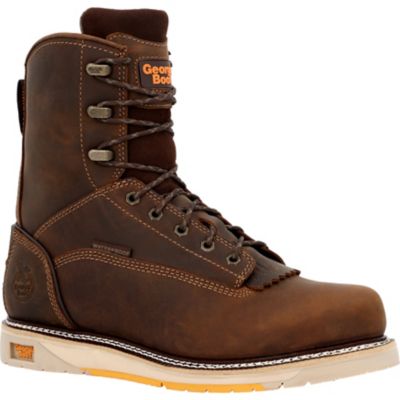 Image showing  Men's Lace To Toe 8 in. Brown