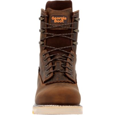 Image showing  Men's Lace To Toe 8 in. Brown