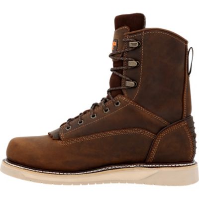 Image showing  Men's Lace To Toe 8 in. Brown