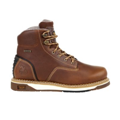Image showing 6 th Georgia Boot Men's 6 in. Brown, GB00350