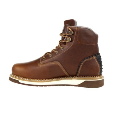 Image showing 4 th Georgia Boot Men's 6 in. Dark Brown