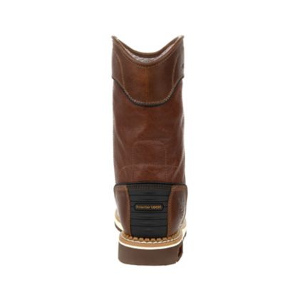 Image showing 1 th Georgia Boot Men's Pull On 10 in. Brown