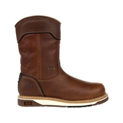 Image showing 6 th Georgia Boot Men's Pull On 10 in. Brown