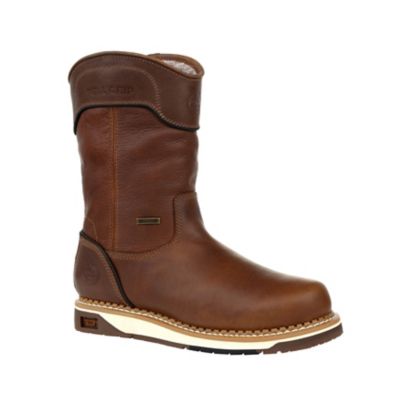 Georgia Boot Men's Pull On 10 in. Brown