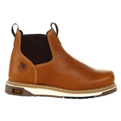 Image showing 6 th Georgia Boot Men's Chelsea 5 in. Brown