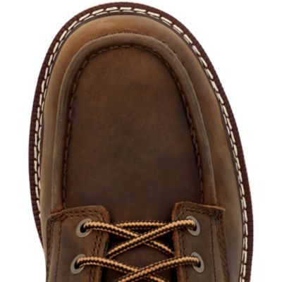 Image showing 2 th Georgia Boot Men's Moc Toe 6 in. Brown, GB00667