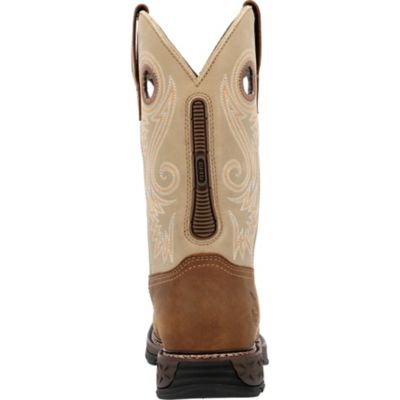 Image showing 1 th Georgia Boot Men's Square Pull On 11 in. Brown GB00670