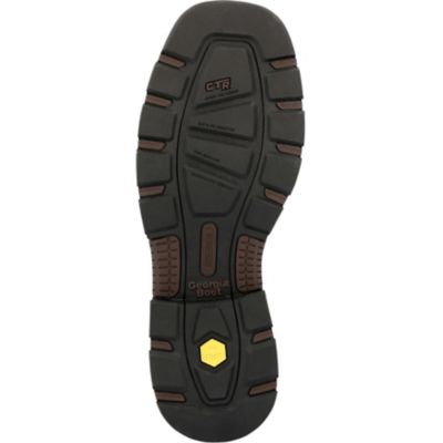 Image showing 5 th Georgia Boot Men's Square Pull On 11 in. Brown GB00670