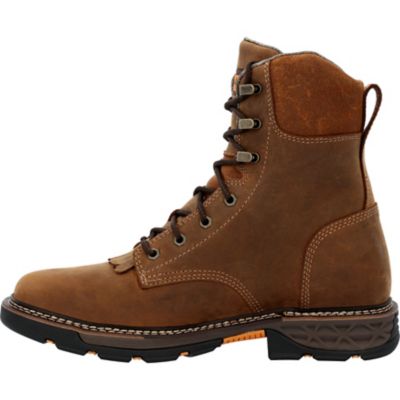 Image showing  Men's Square Toe Lacer 8 in. Brown